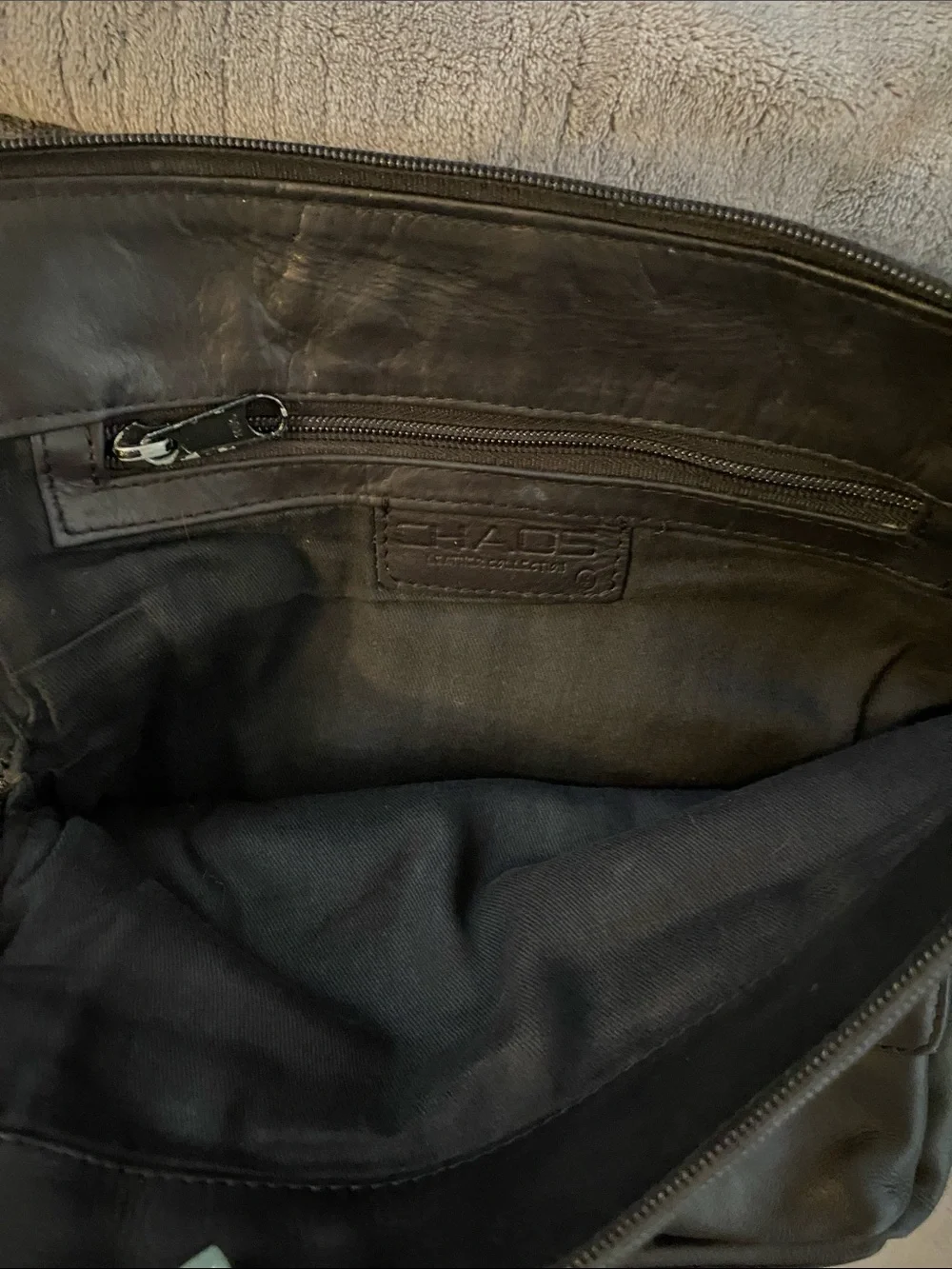 Chaos Mini Leather Backpack